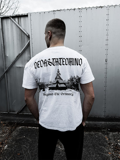BEYOND THE ORDINARY T-SHIRT (white)