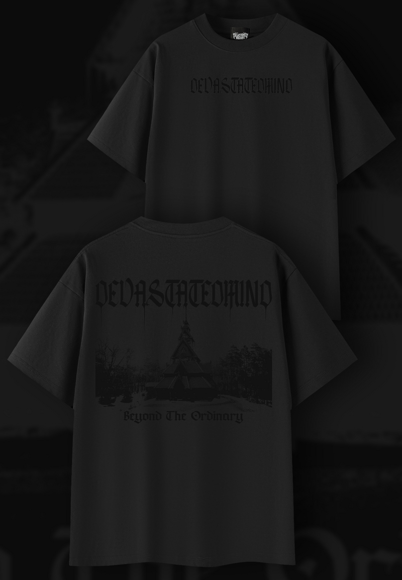 BEYOND THE ORDINARY T-SHIRT (Black)