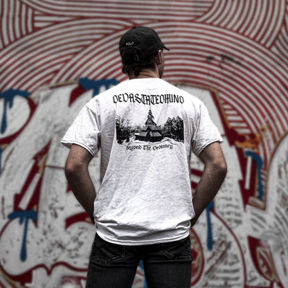 BEYOND THE ORDINARY T-SHIRT (white)