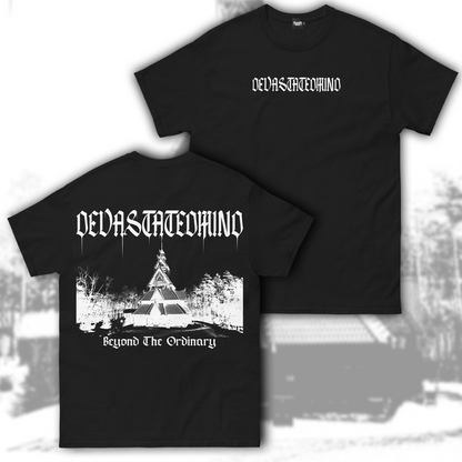 BEYOND THE ORDINARY T-SHIRT (Black)