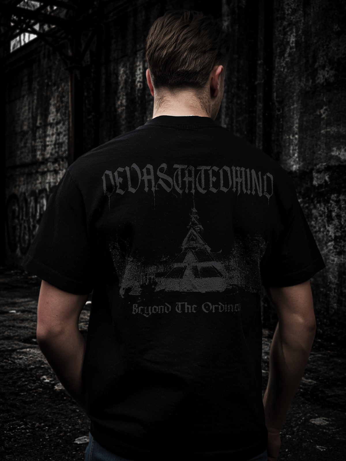 BEYOND THE ORDINARY T-SHIRT (Black)