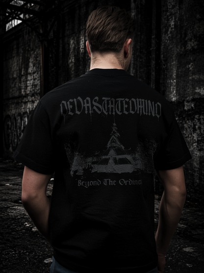 BEYOND THE ORDINARY T-SHIRT (Black)
